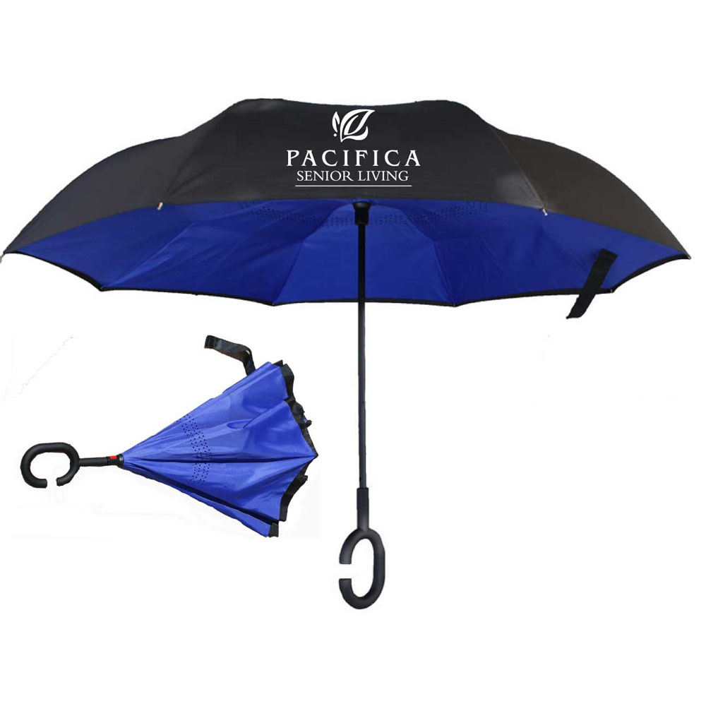 2 Sided 2 Tone Reversible Umbrella 3