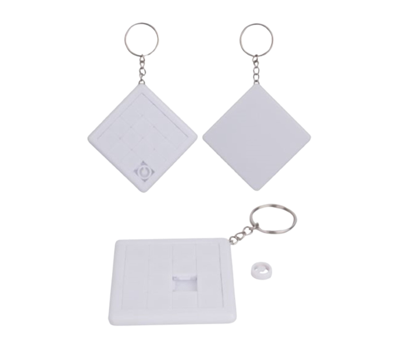 Mini Puzzle Plastic Keychain 3
