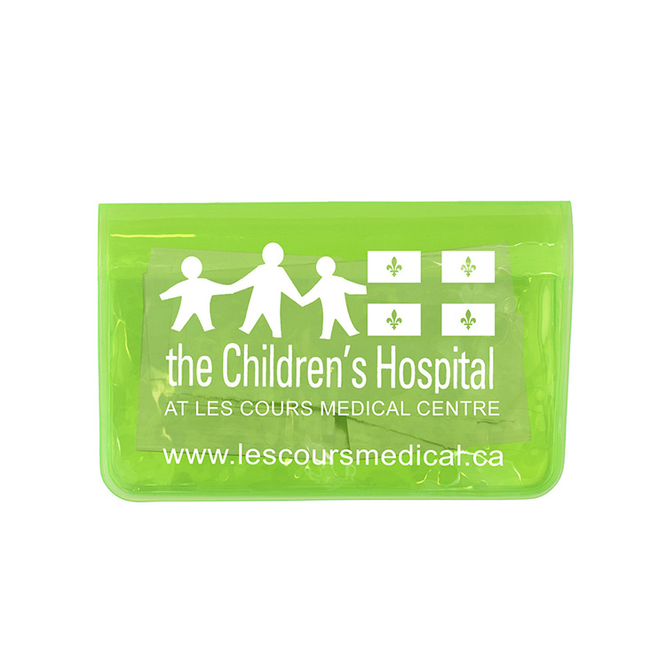 "Delilah" 12 Piece First Aid Kit In Colorful Vinyl Pouch 26