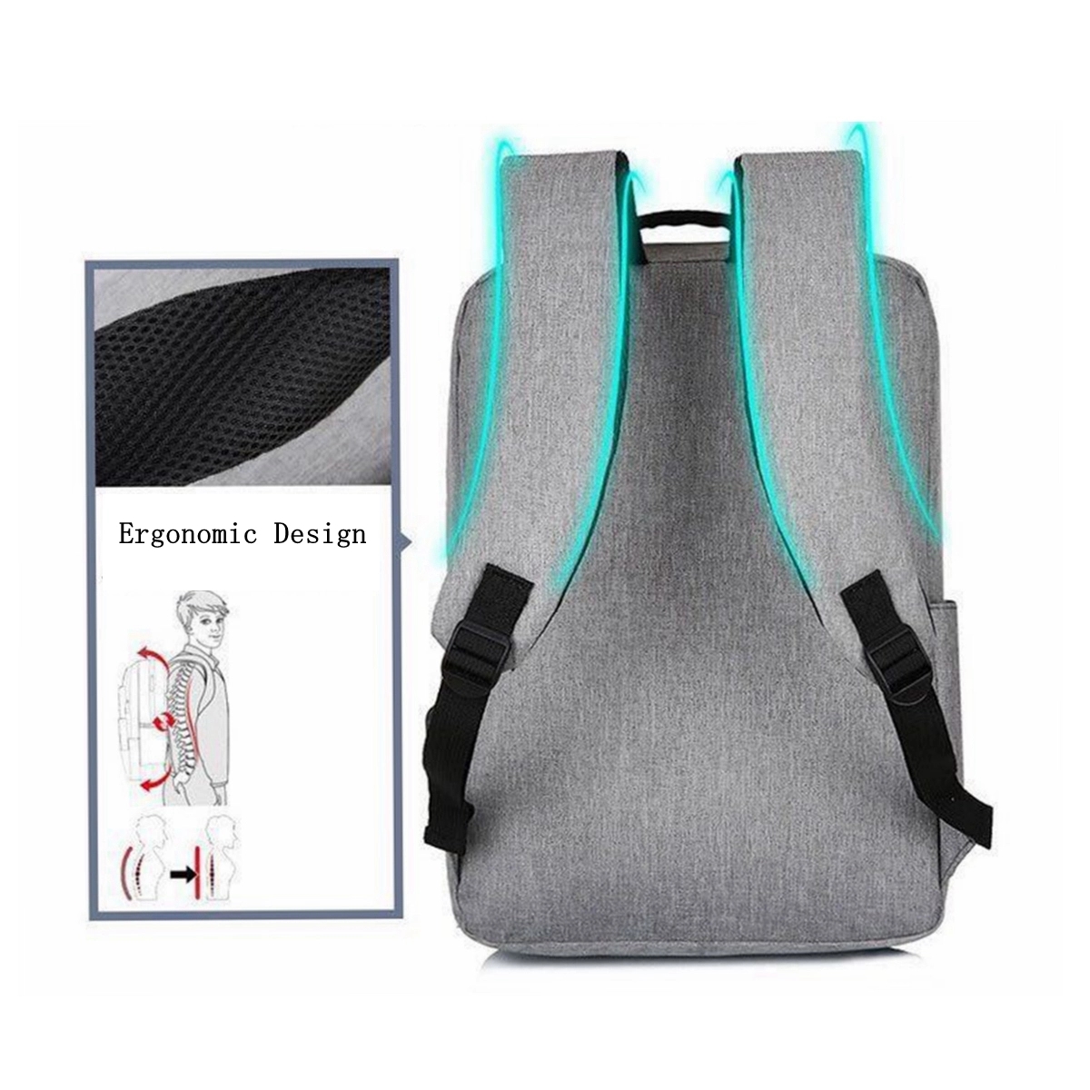 Multi-function Computer Backpack 8