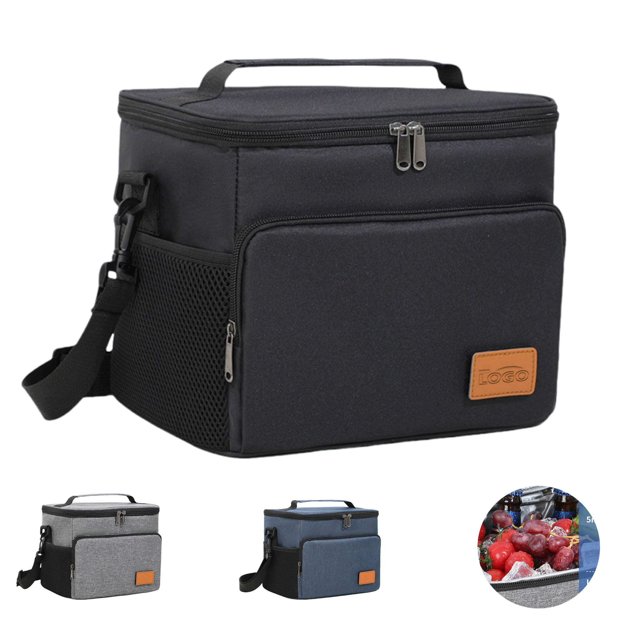 Insulated Square Lunch Cooler Bag 3