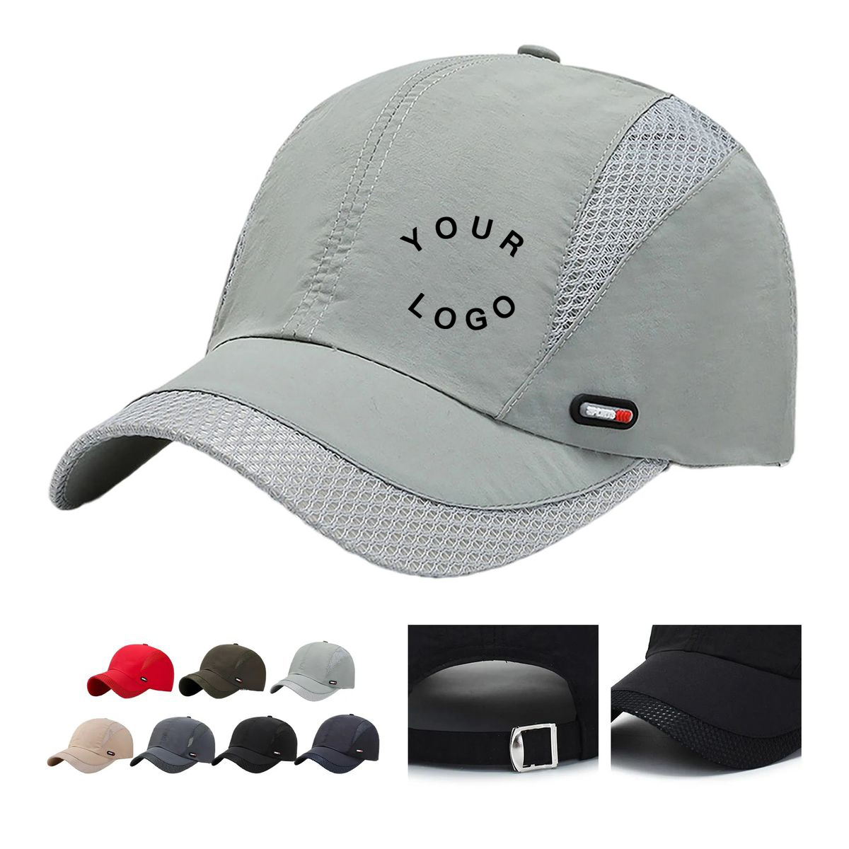 Breathable Mesh Baseball Cap for Outdoor Sports 5