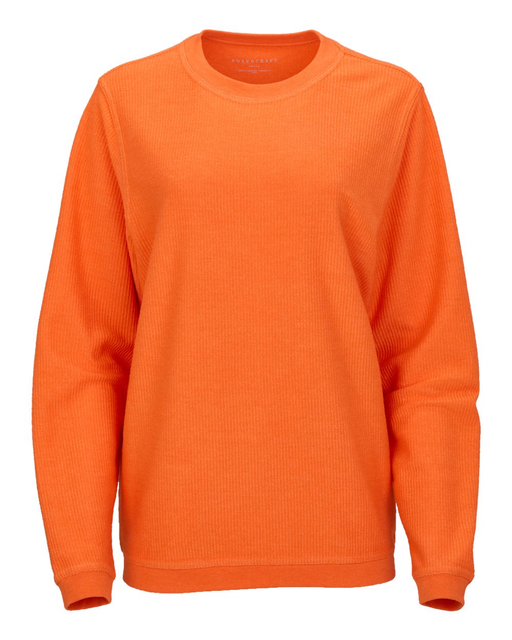 Unisex Corded Crewneck Sweatshirt - D02 36