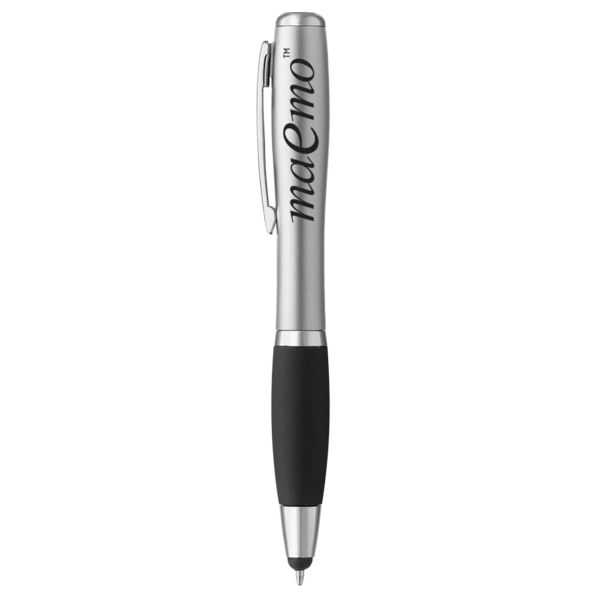 Curvaceous Stylus Ballpoint With Light 20