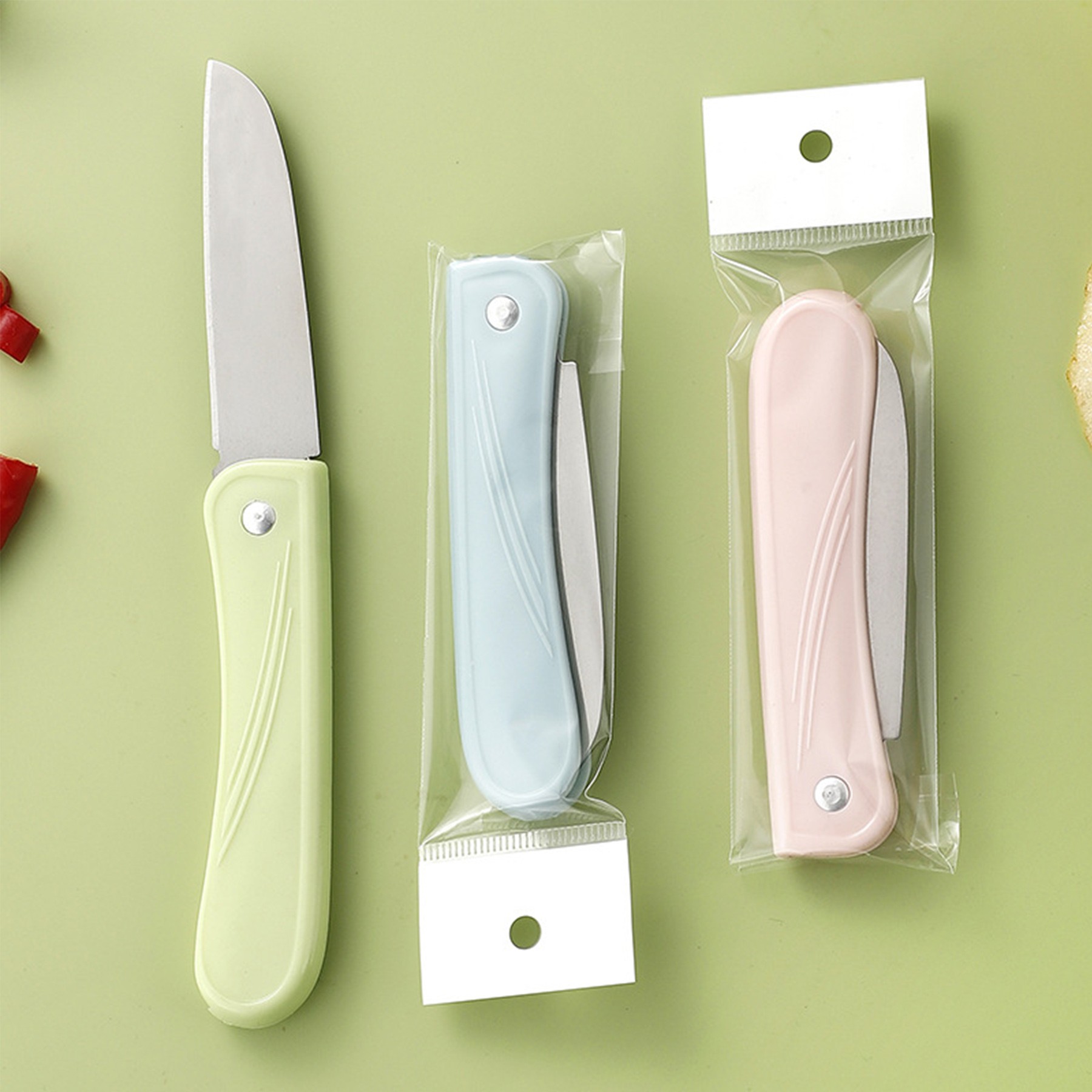 Stainless Steel Folding Fruit Knife 3