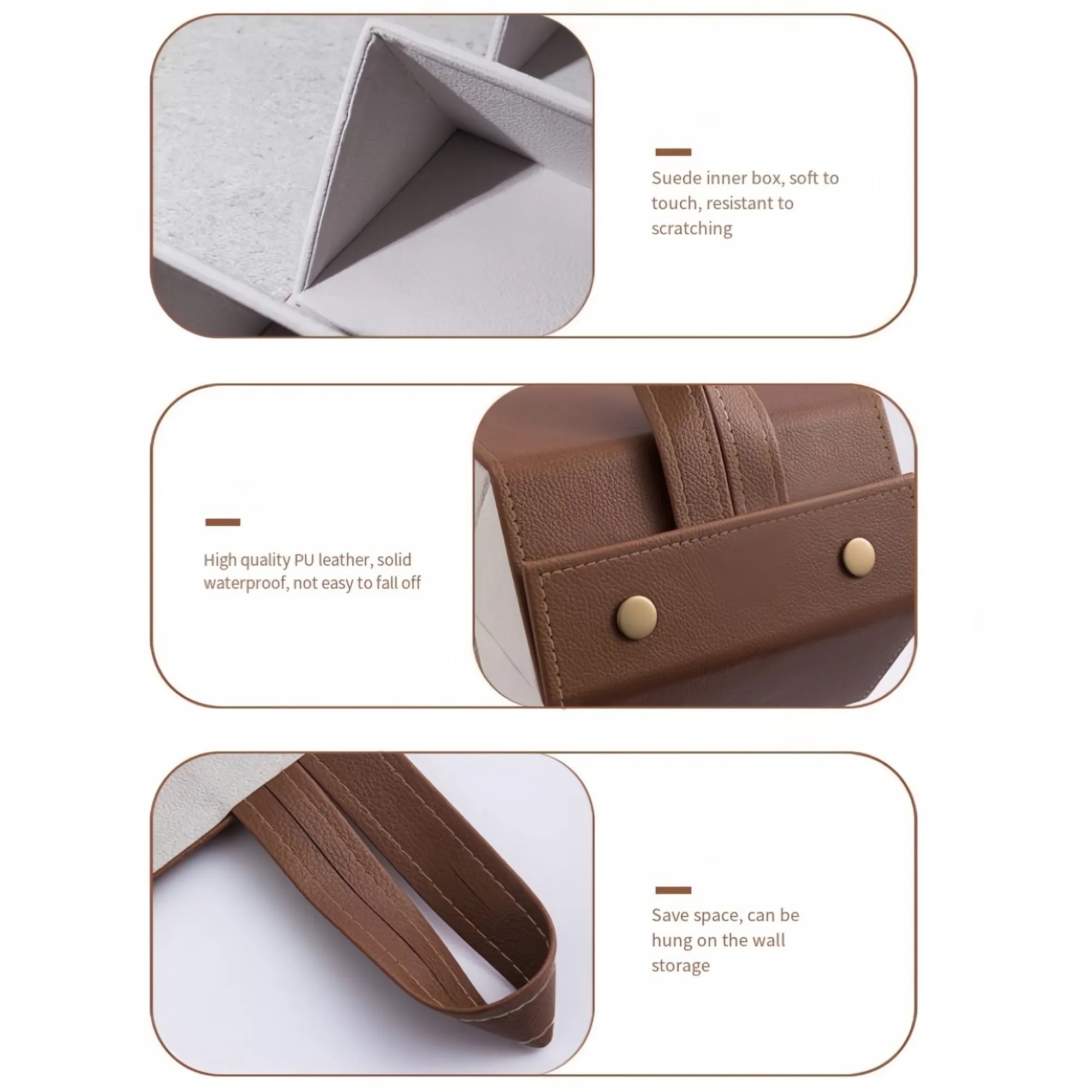 MOQ50 5 Slots Foldable Eyeglasses Case 6