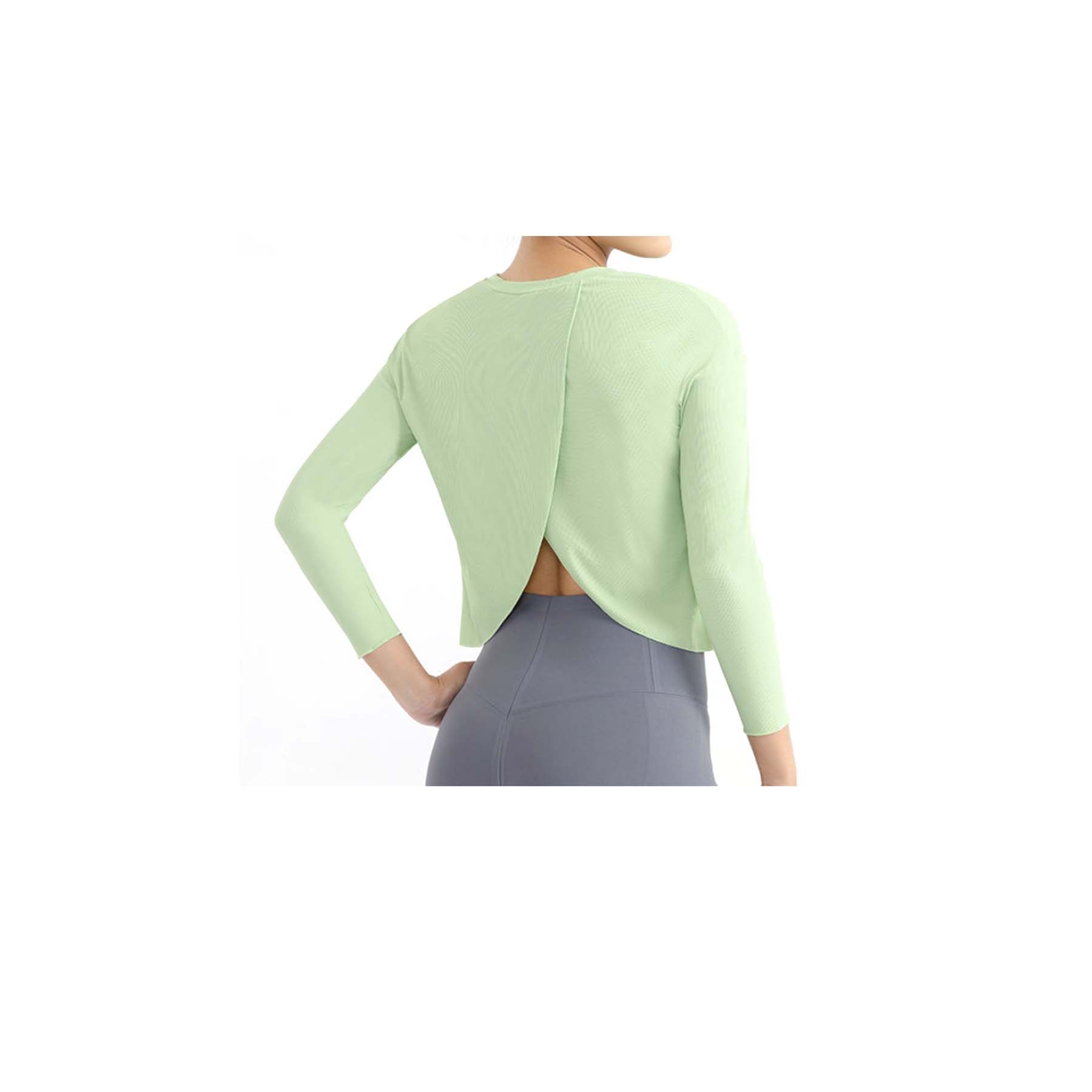 Long Sleeve Cropped Top 5