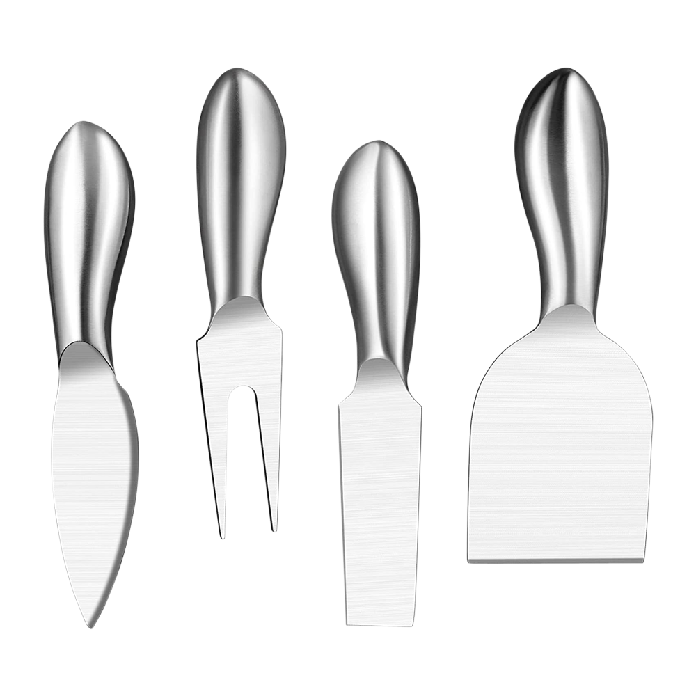 Stainless Steel Cheese Knife Set 4