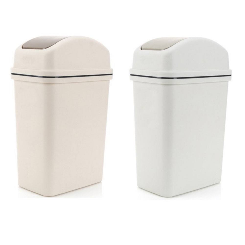 Bathroom Trash Can With Lid 2