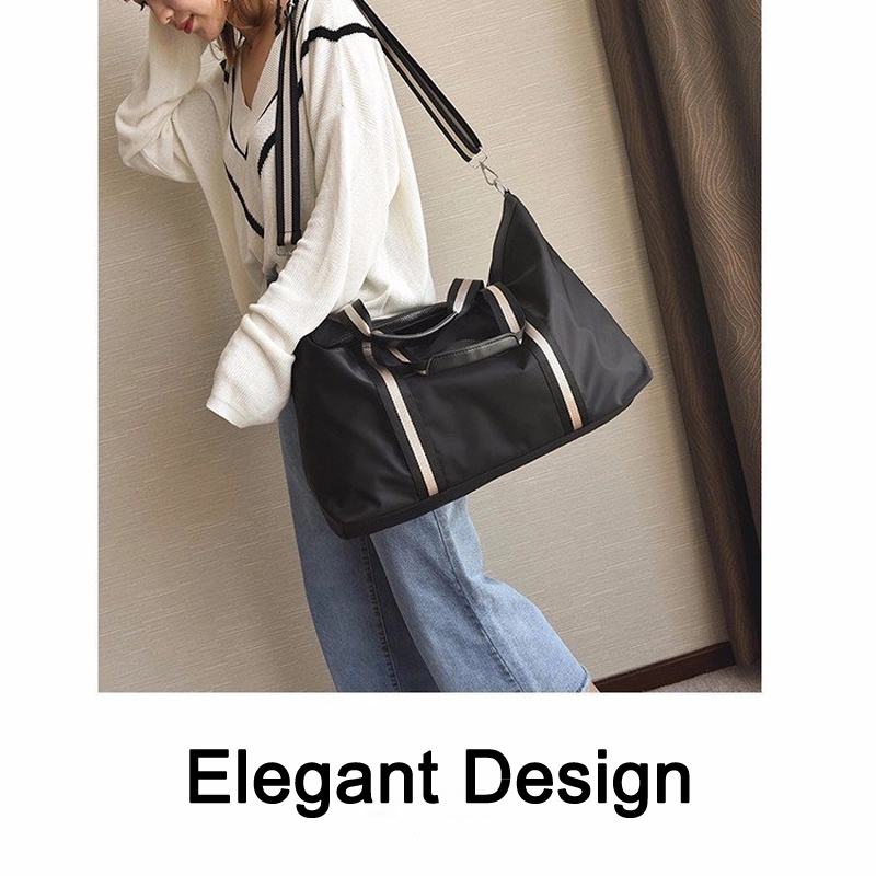 Travel Sports Tote Handbag & Yoga Weekender Shoulder Bag 7