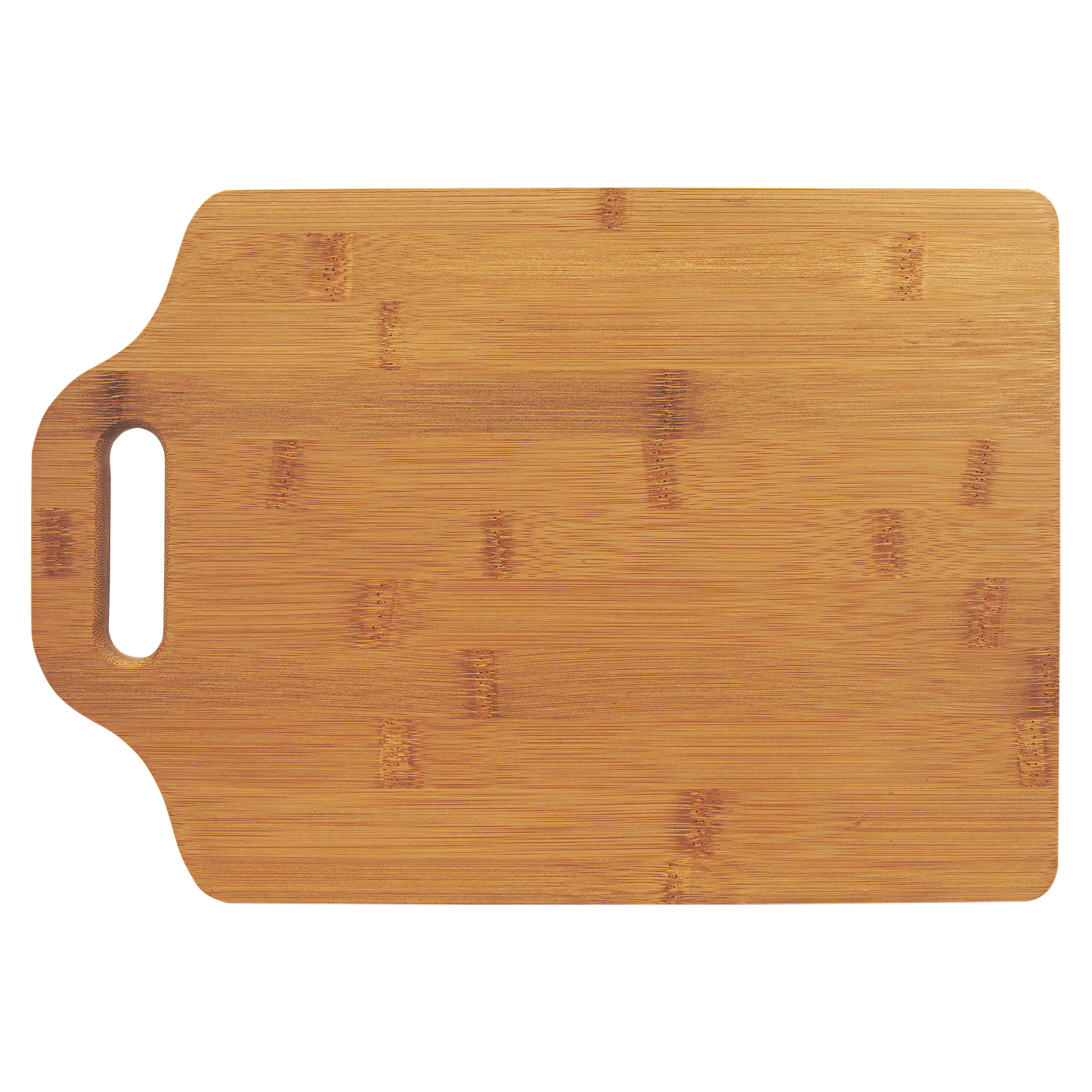 9" x 13" Bamboo Cutting Board w/ Handle 4