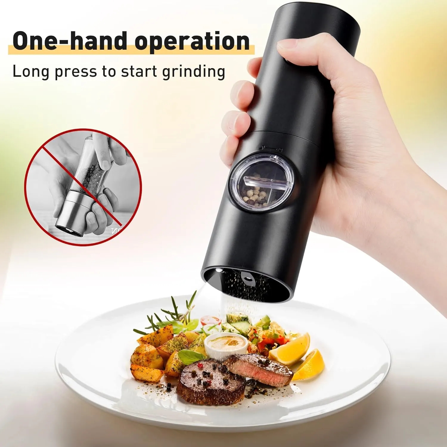 Electric Salt or Pepper Grinder 5