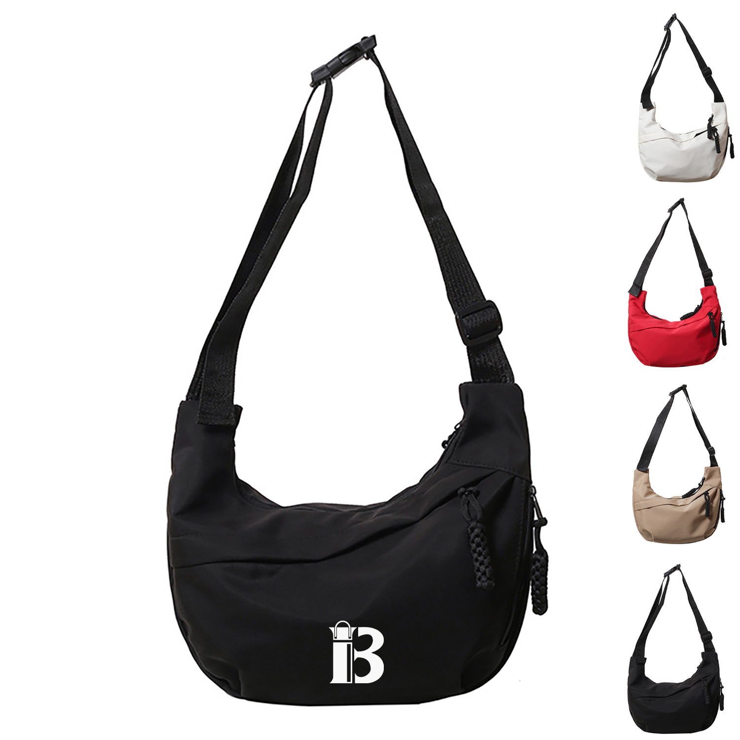 Lightweight Waterproof Nylon Single-Shoulder Bag