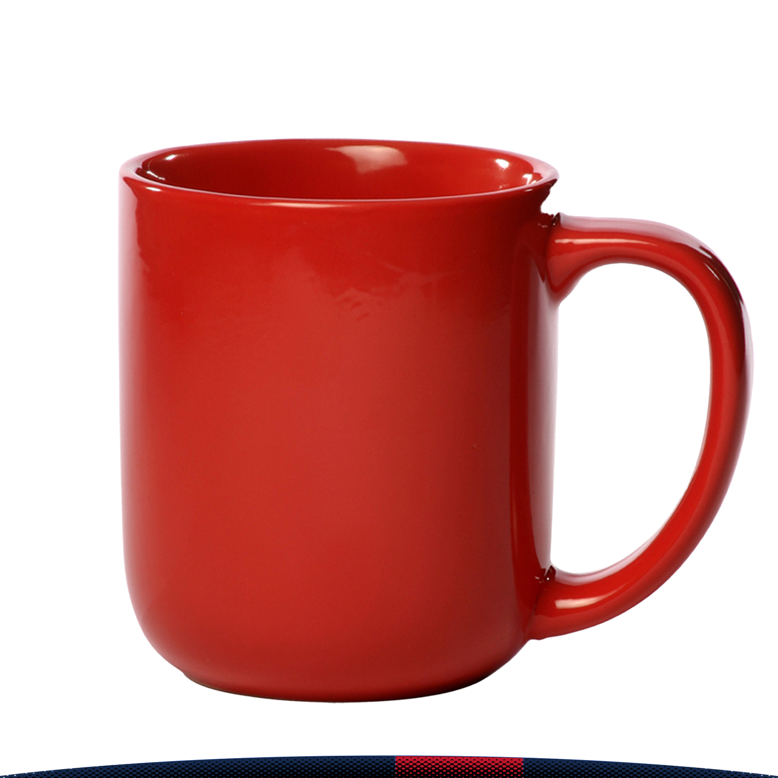 16 oz. Multicolor Glossy Ceramic Mugs 4