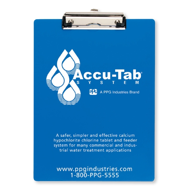 Letter Size Clipboard With Metal Spring Clip 3