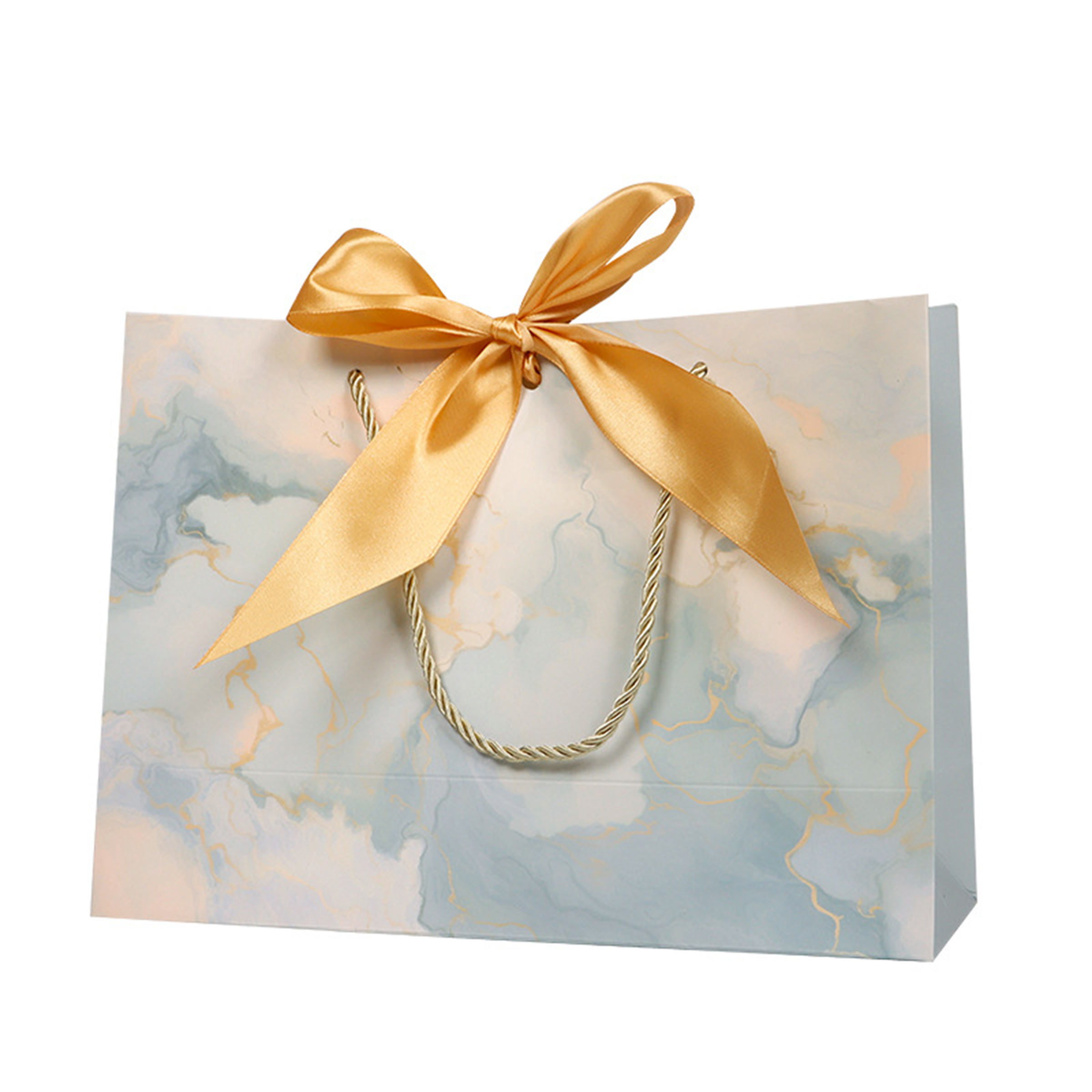 Paper Customizable Gift Bag With Bow Tie 23