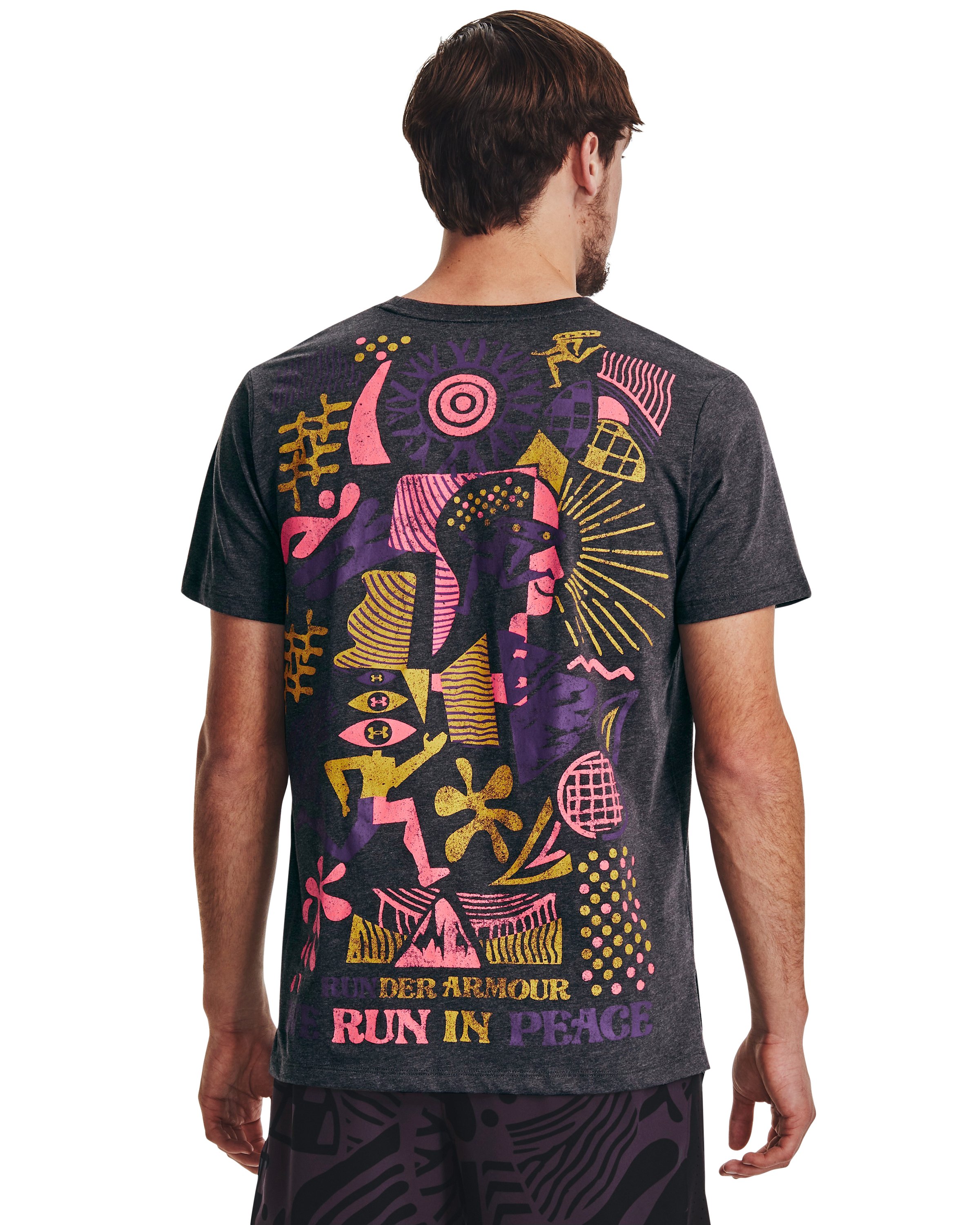 UA We Run In Peace Men's Short Sleeve 1