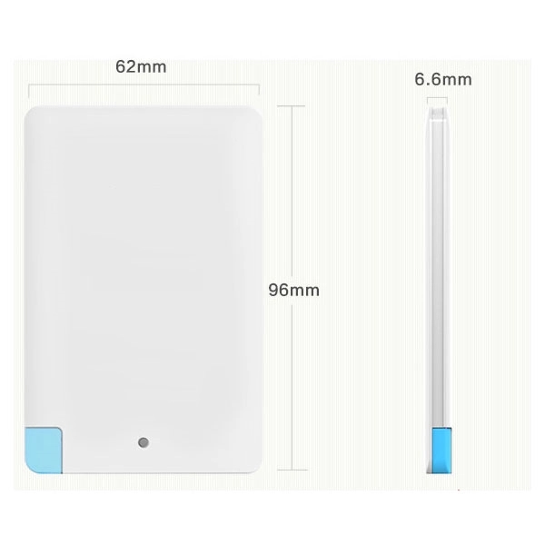 Super Slim Credit Card Power Bank 6