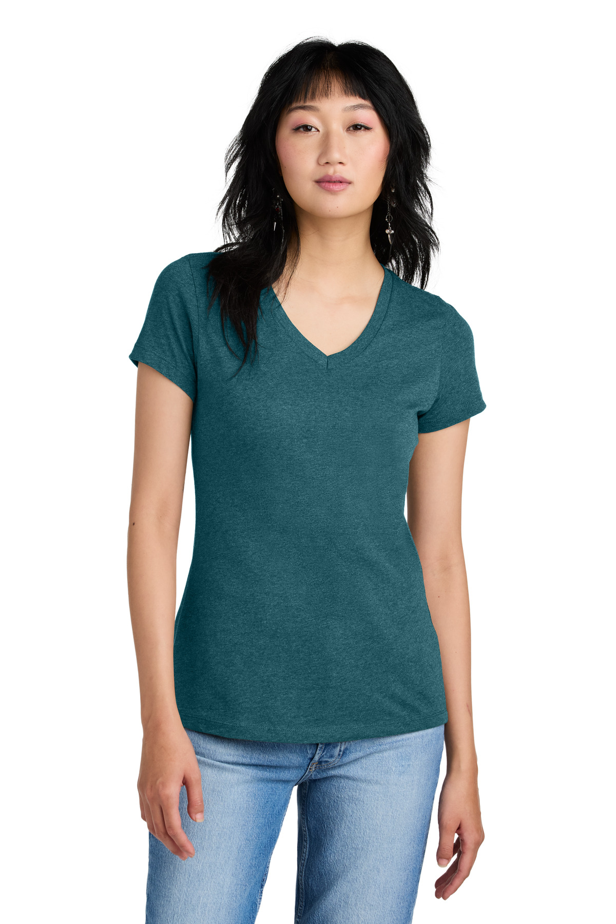 District® Women's Perfect Weight V-Neck Tee 15