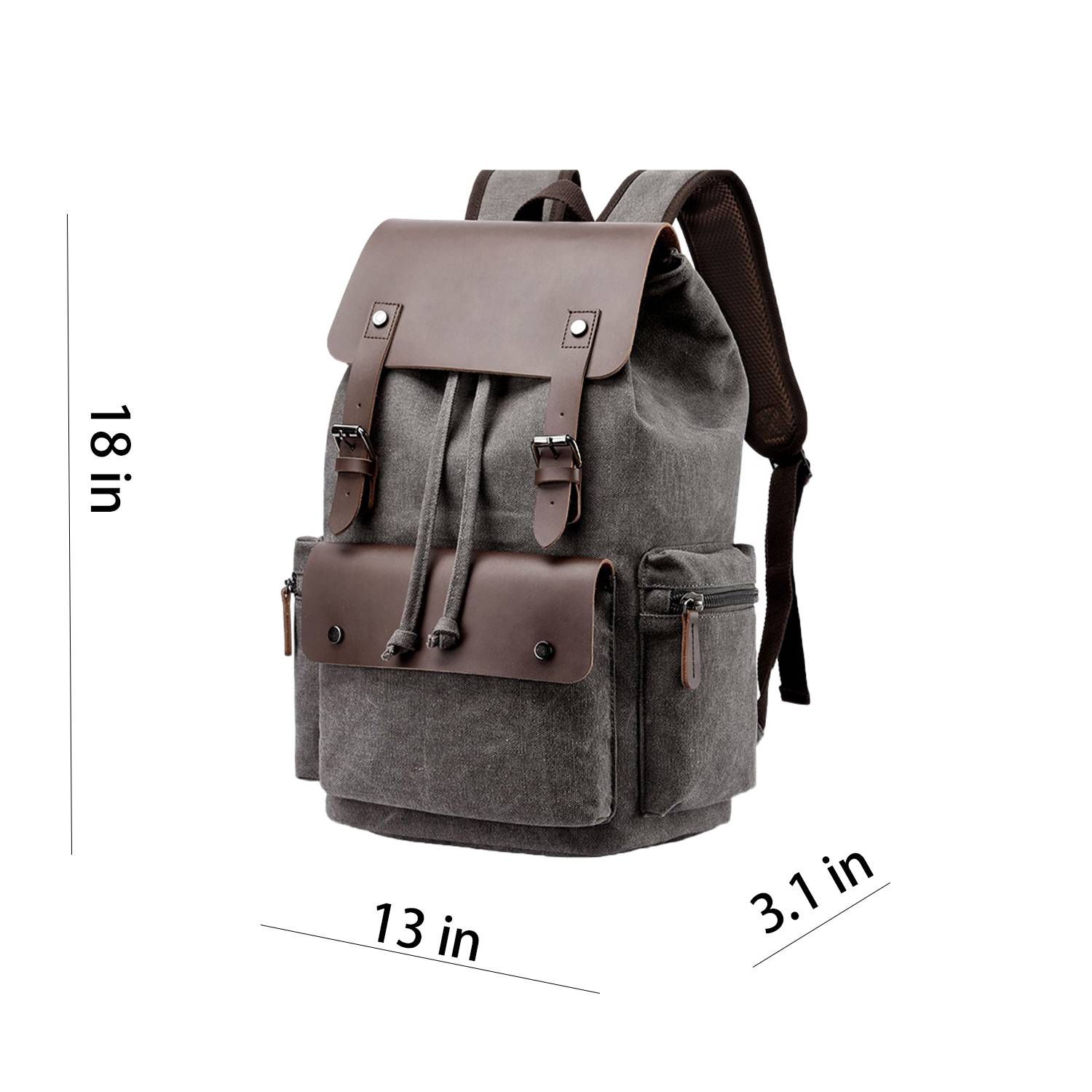 Canvas Vintage Backpack 1