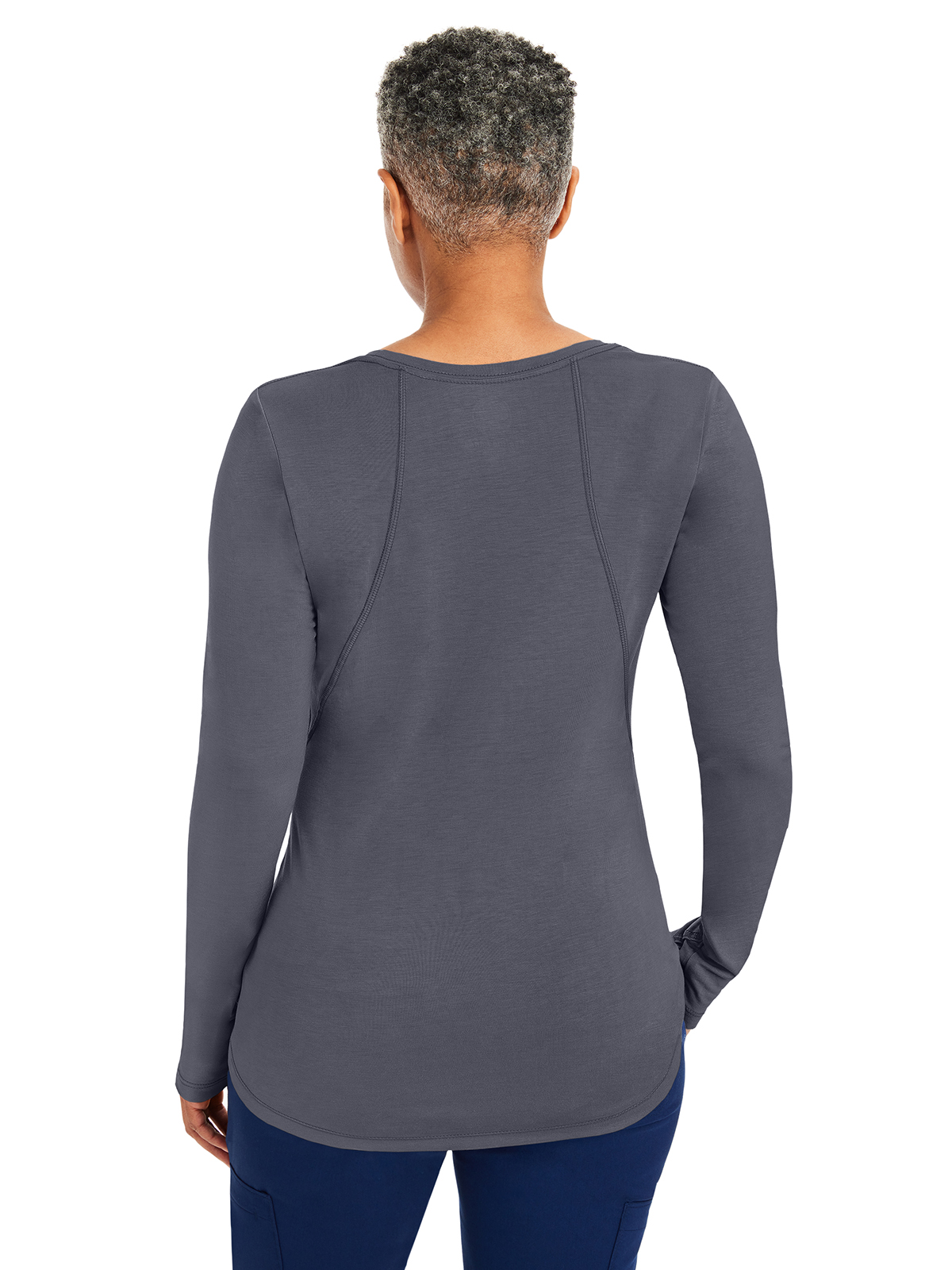 Healing Hands - HH Knits - Women's Pocketless Mackenzie Crew Neck Underscrub Tee 14