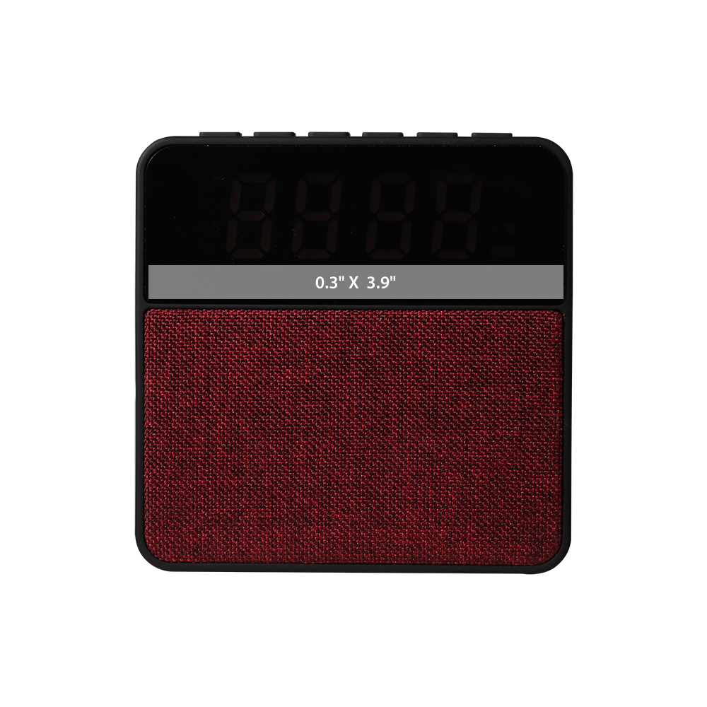 Lawrence Mid-Century Modern Bluetooth Speaker With Timer Simports