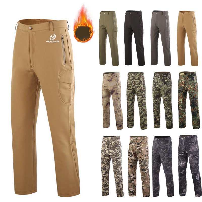Men's Sport Winter Warm Tactical Pants 2