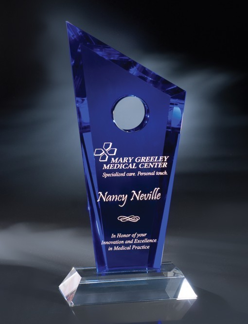 Artistic Expressions Crystal Half Moon Bay Award 2