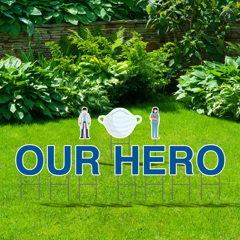 Our Hero Yard Letters 3