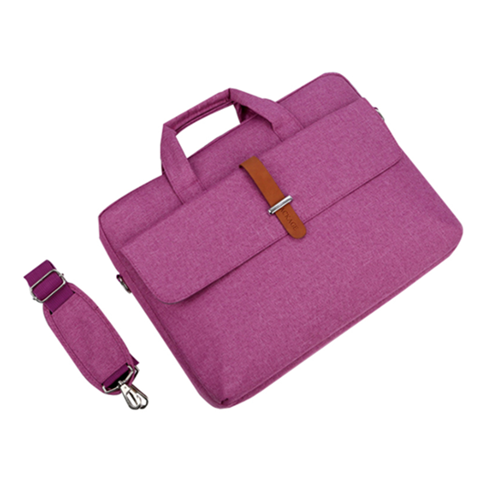 Business Laptop Sleeve Messenger Briefcase With Shoulder Strap 7