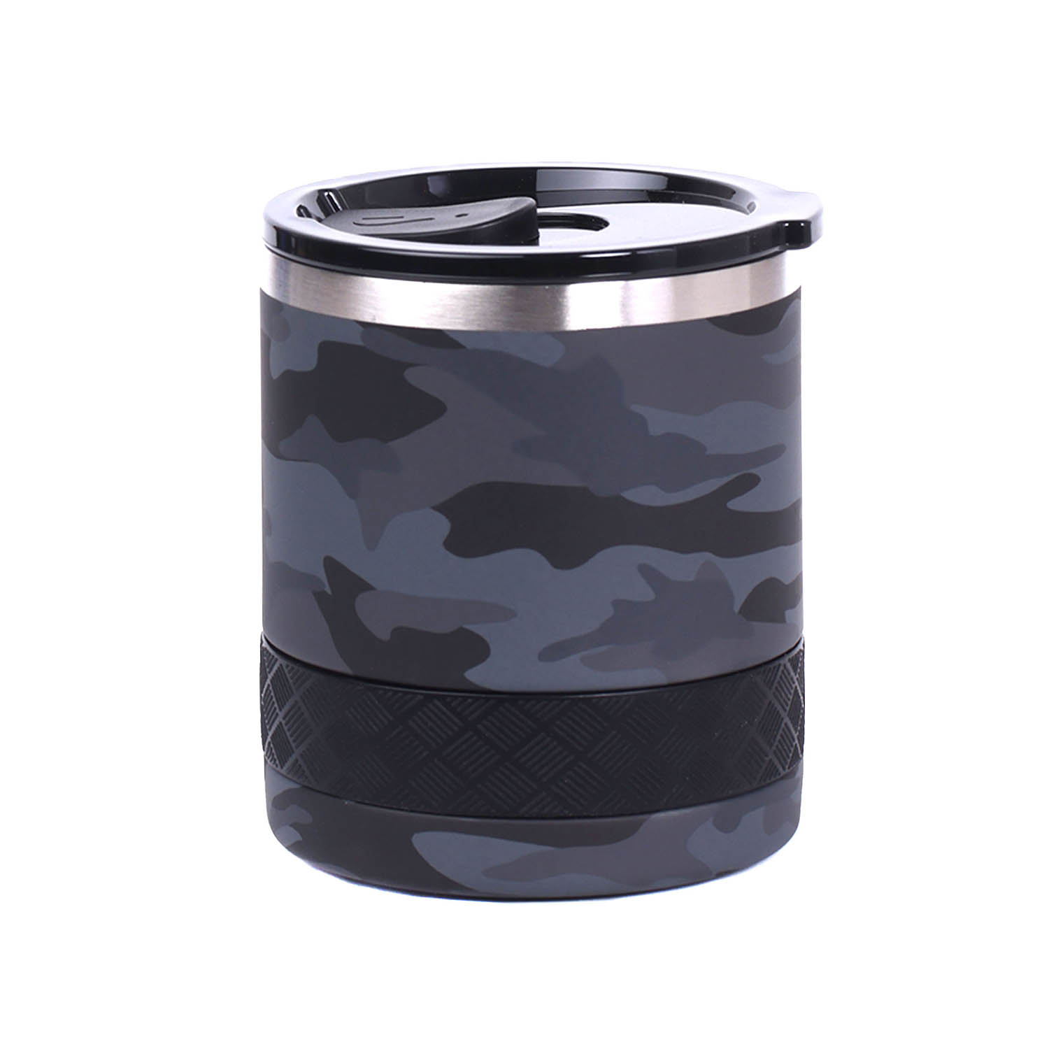 Elemental® Recess Lowball 10oz Stainless Steel Tumbler with Shatter-free Lid 8