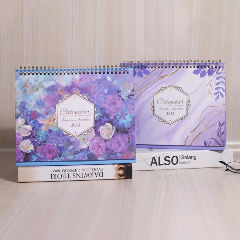 2025 Flower Page-Turning Calendar 9