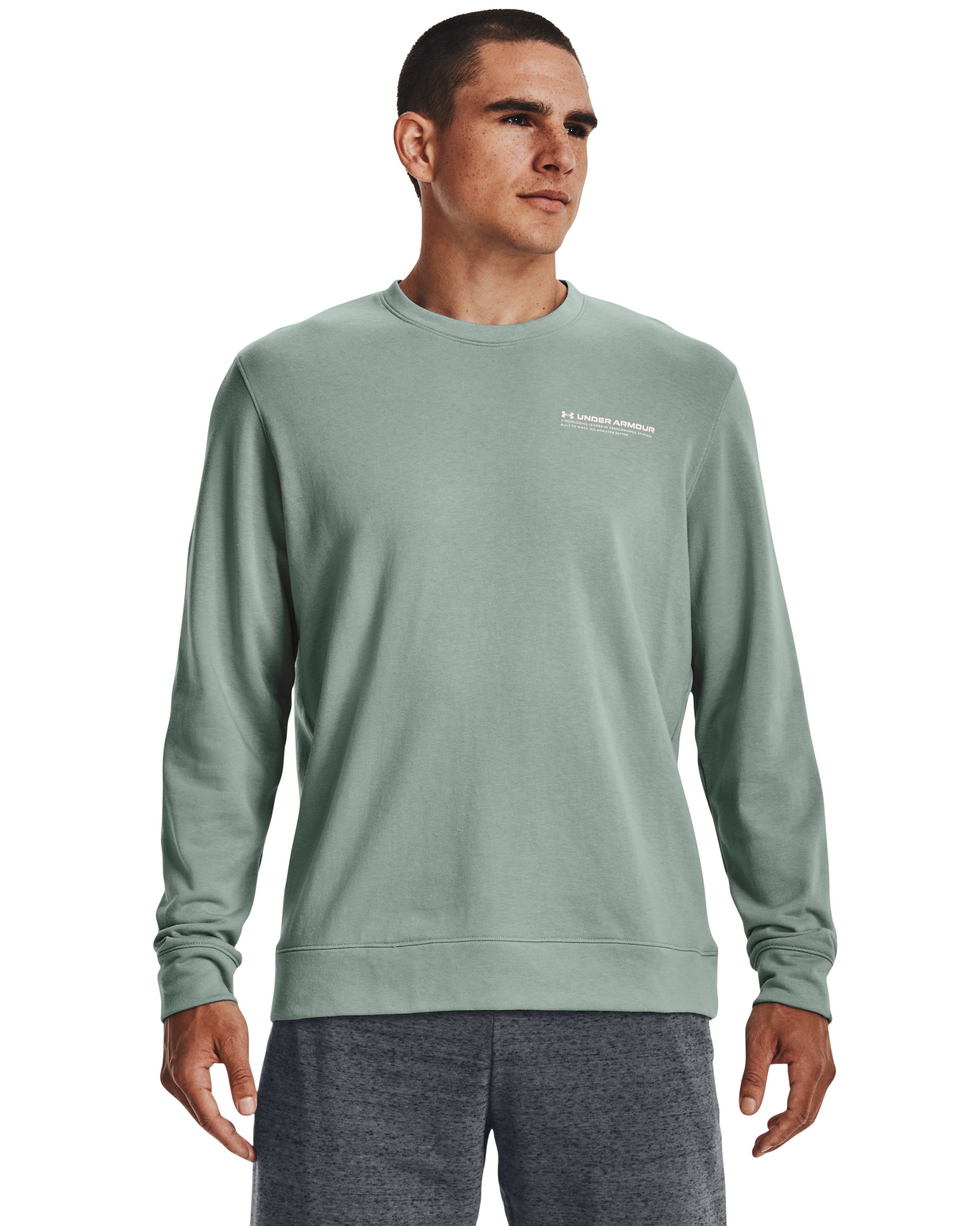 UA Rival Terry Logo Men's Crew 4
