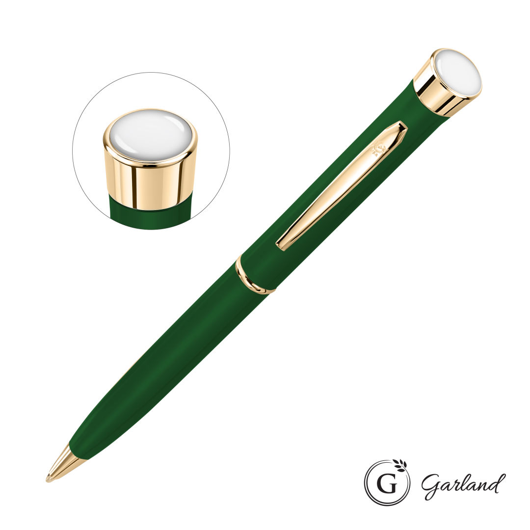 Garland® Color Matte Custom Twist Ballpoint Pen - Gold 14