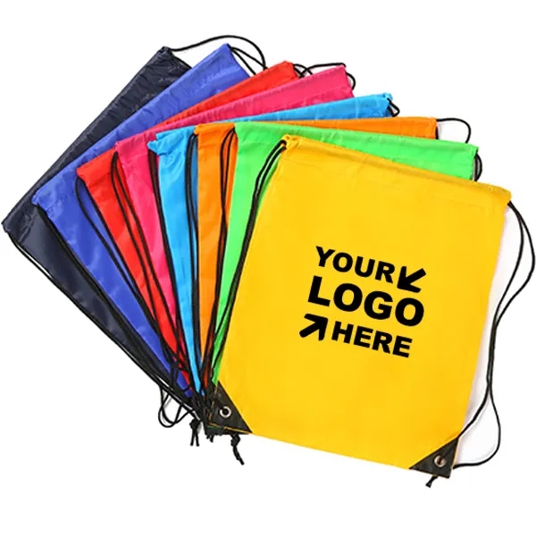 210D Recycled PET Drawstring Backpack 8