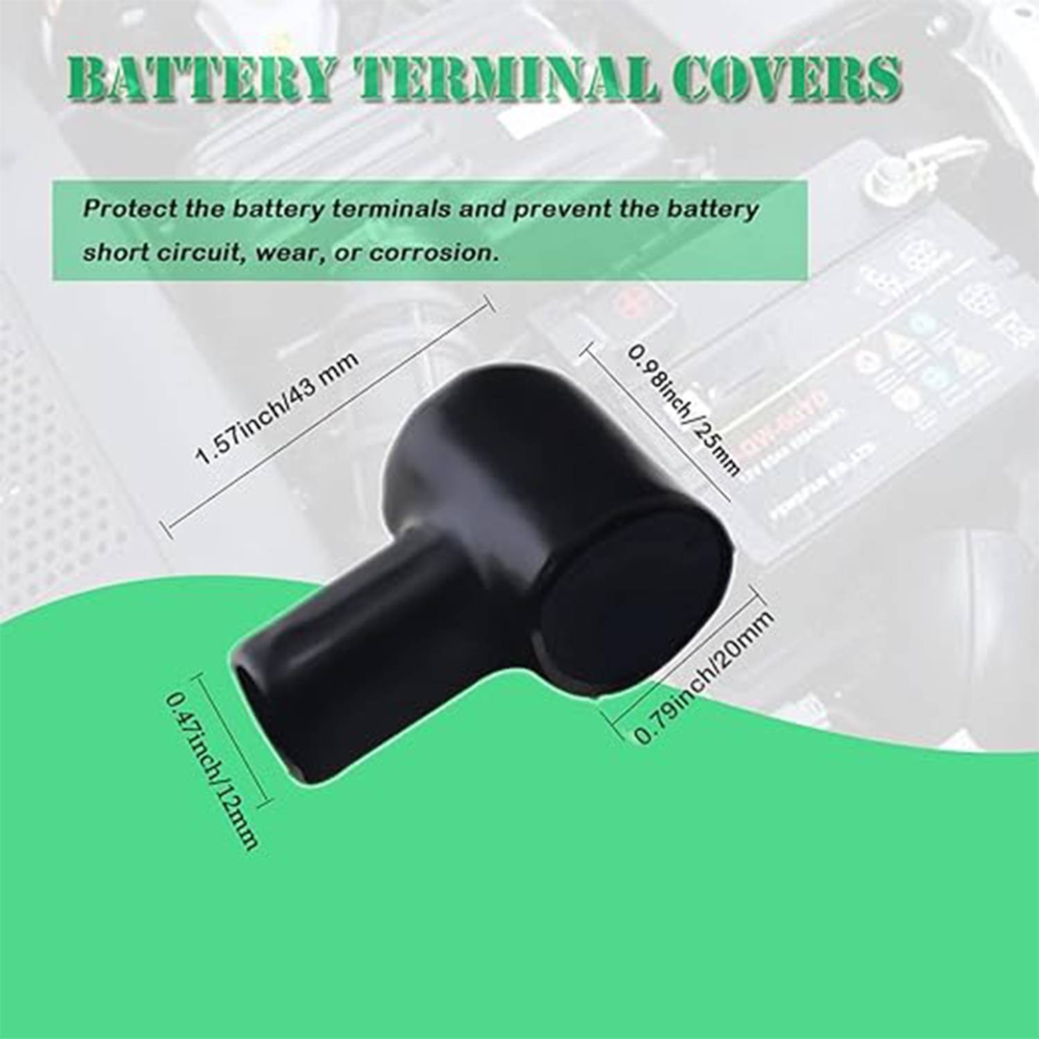 PVC Cable Lug Protector Cover caps for Auto 7