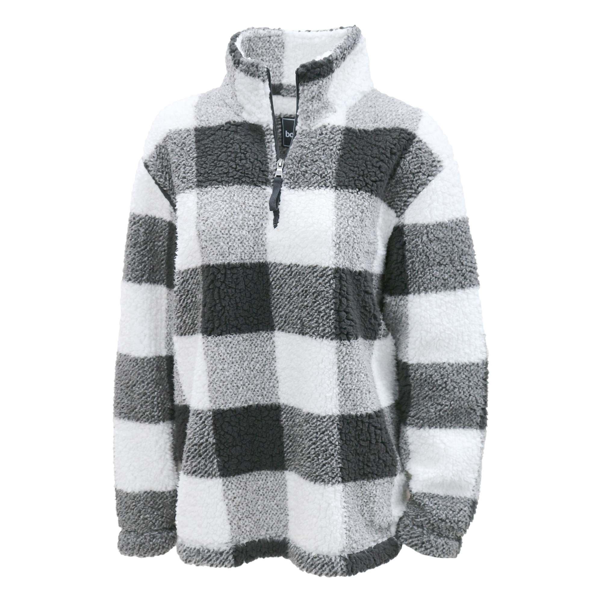 BOXERCRAFT ADULT SHERPA QUARTER ZIP PULLOVER 5