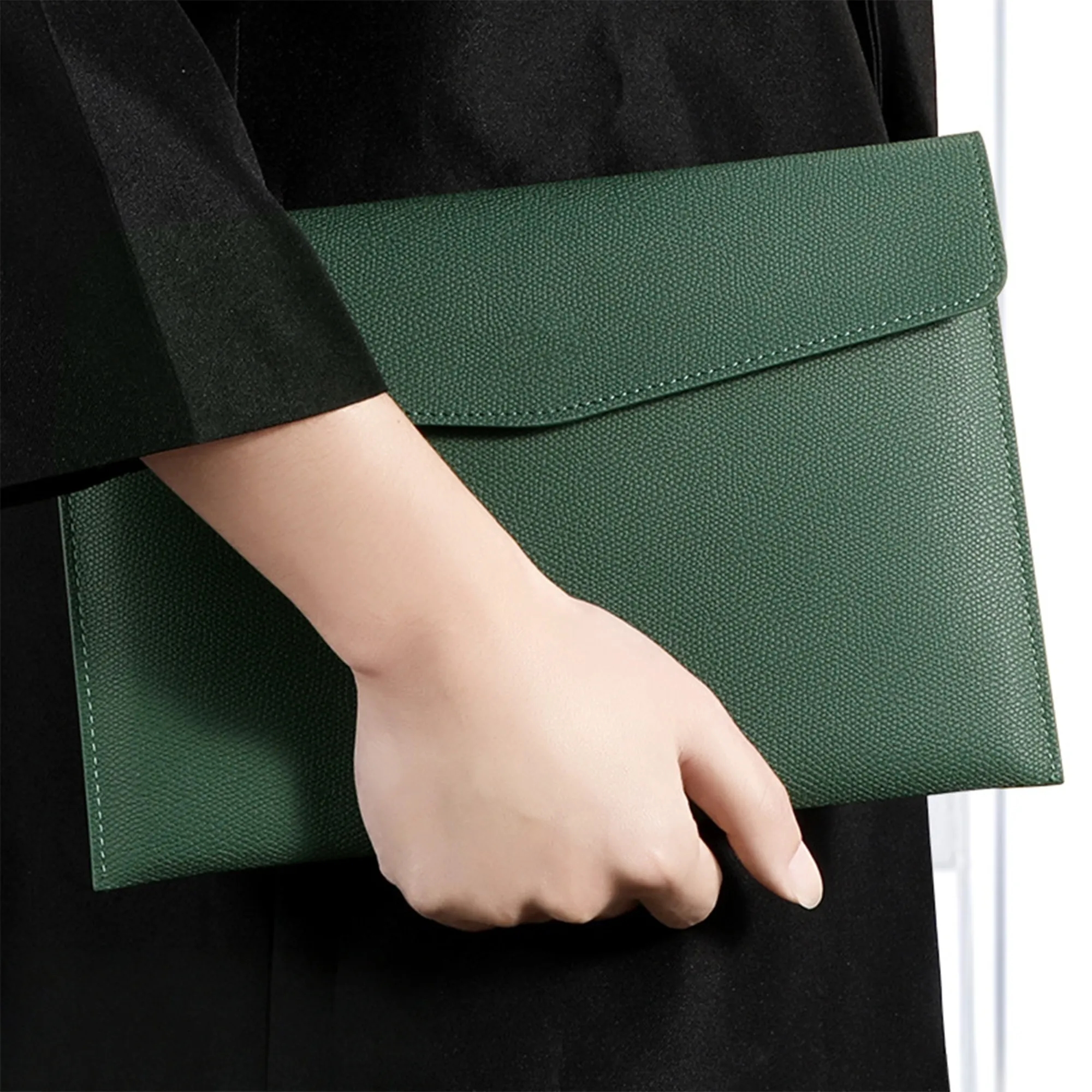 Leather Business Document Holder Free Shipping 10