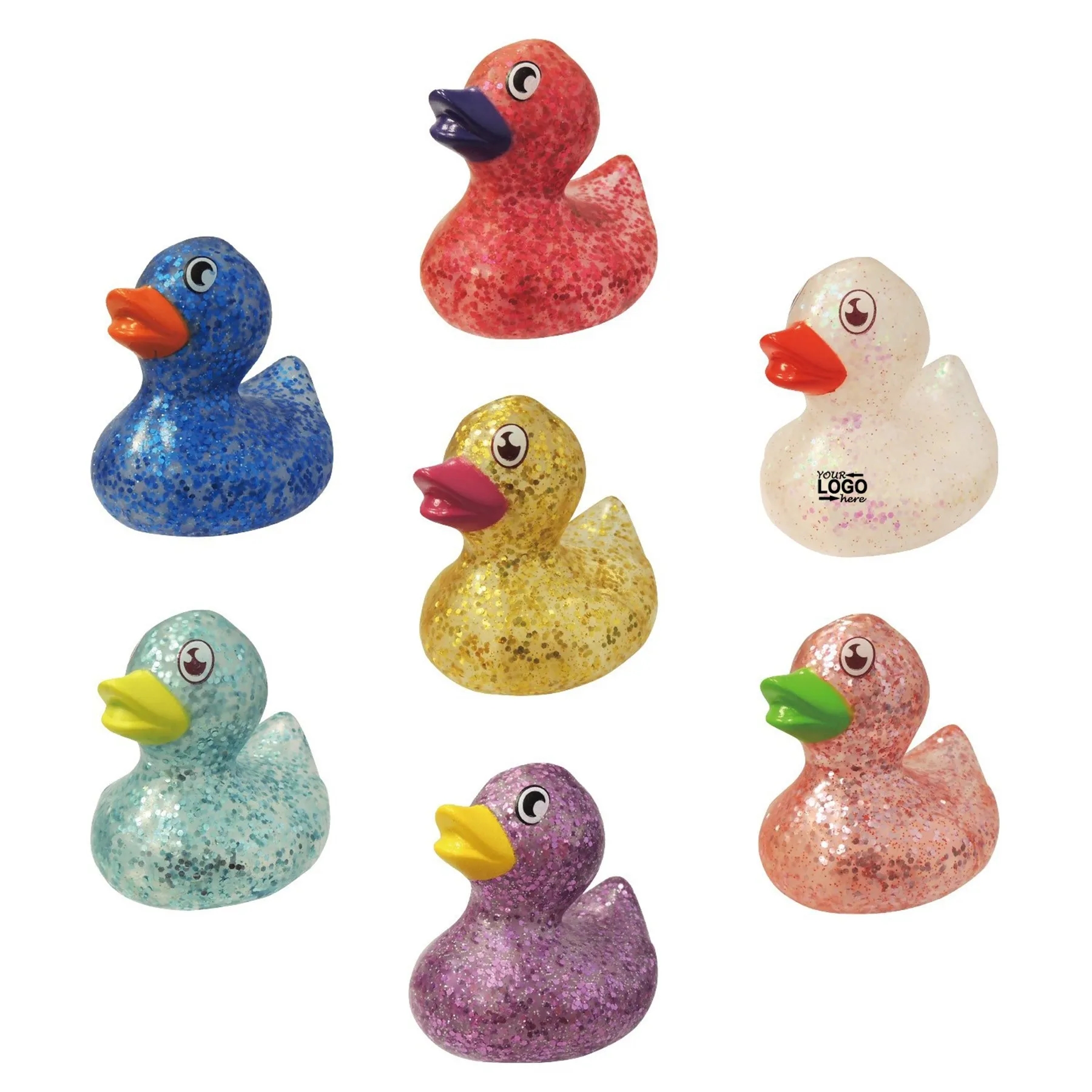 Glitter Rubber Ducks 7