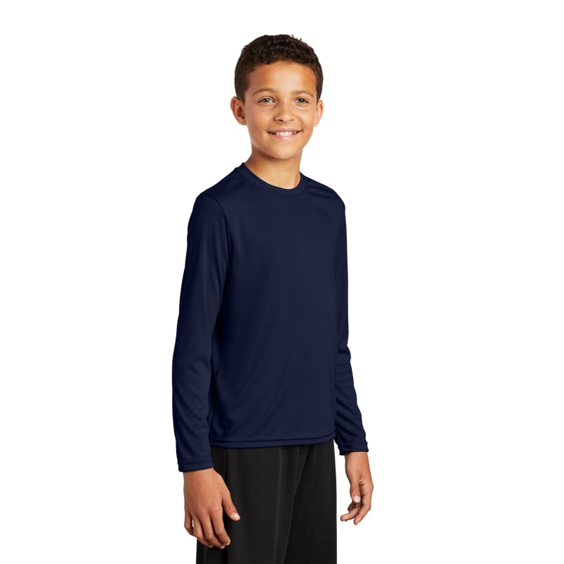 Sport-Tek Youth Long Sleeve PosiCharge Competitor Tee. 26
