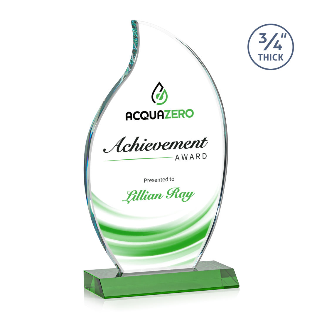 Croydon Flame VividPrint™ Award - Green 3