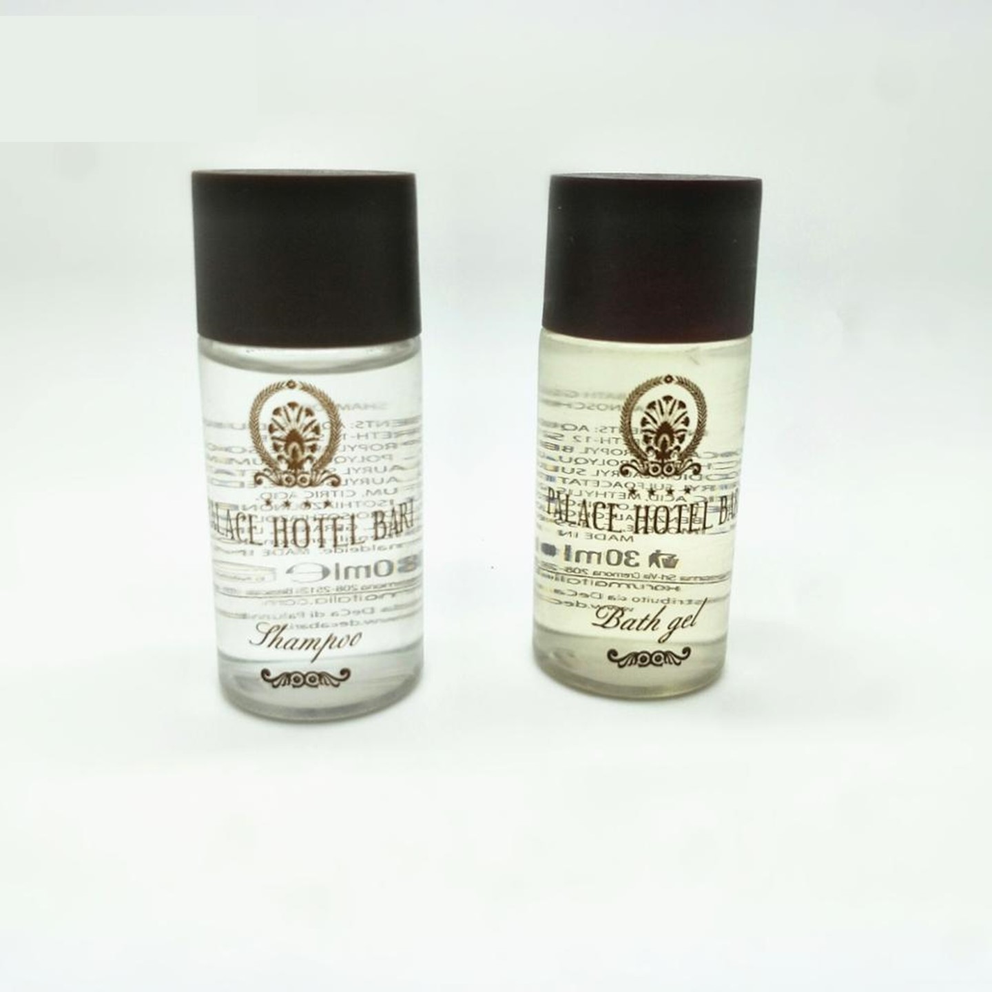 1oz Travel Size Shampoo/Body Wash/Lotion 6