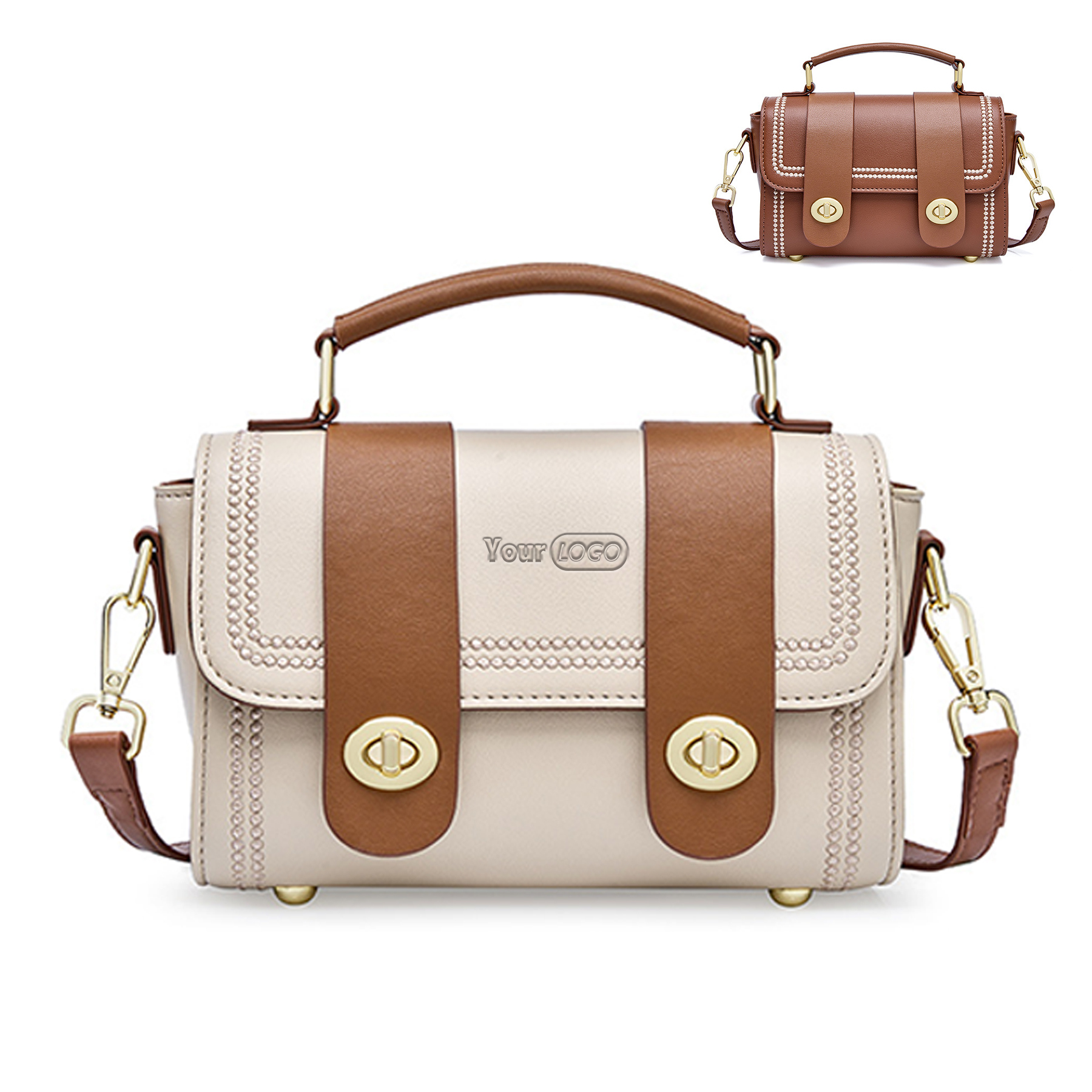 Genuine Leather Carry shoulder bag cross-body 1