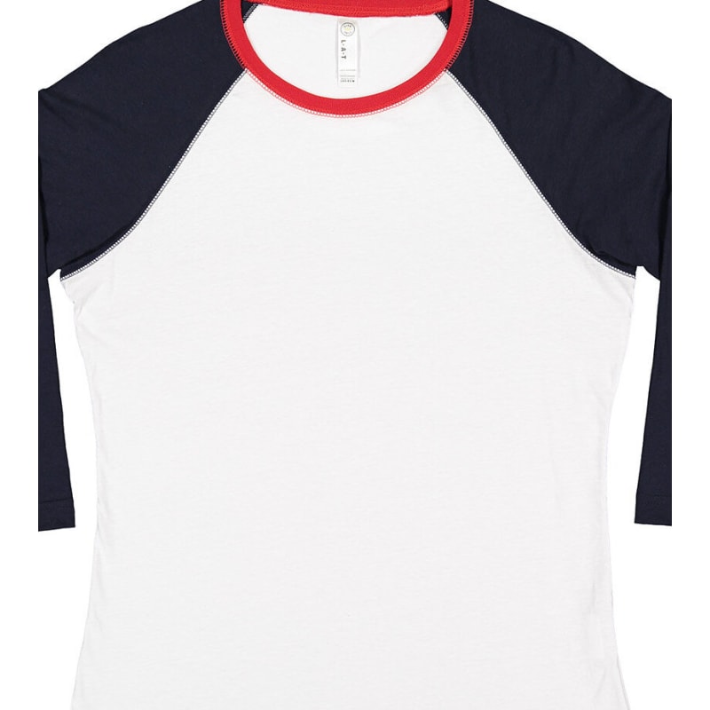 LAT Ladies'' Baseball T-Shirt 9