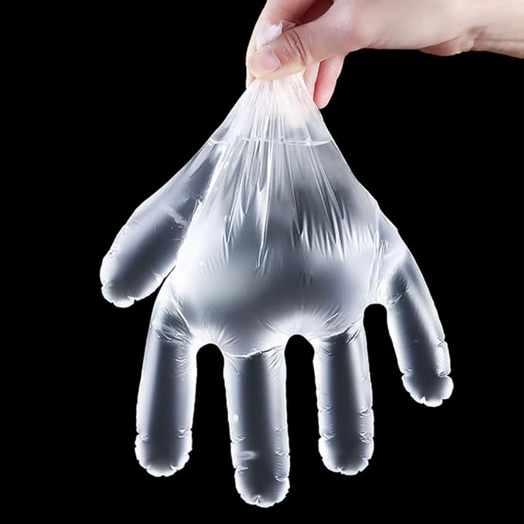 Disposable Pe Gloves Individual Pack 3