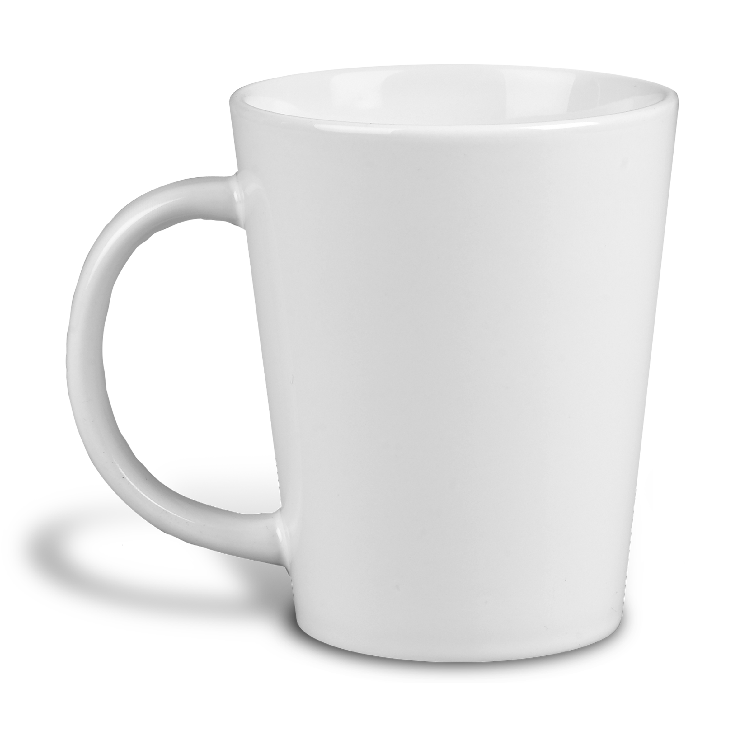 12 Oz. Short Latt Mug w/C Shaped Handle 6