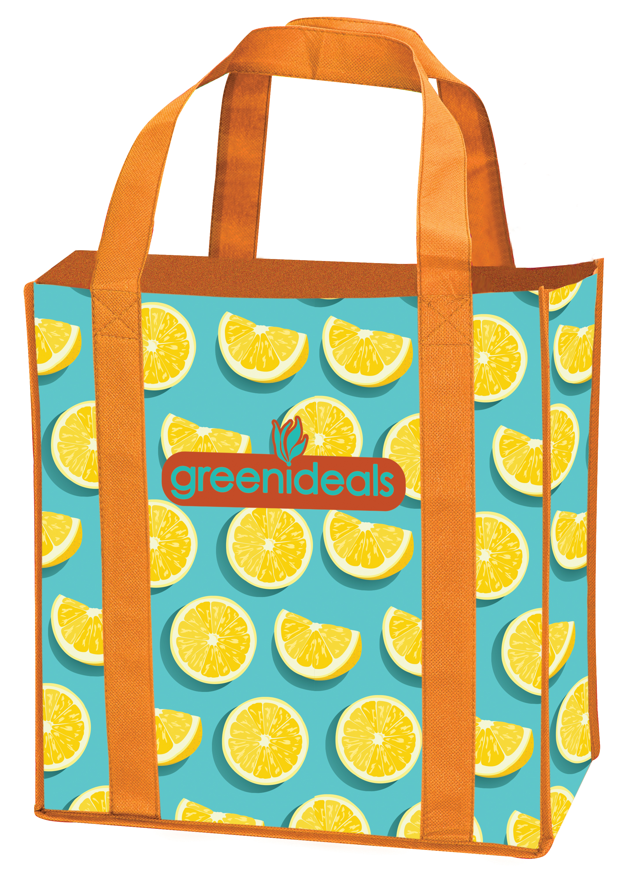 Universal Source® Laminated Non-Woven Grocery Tote 5