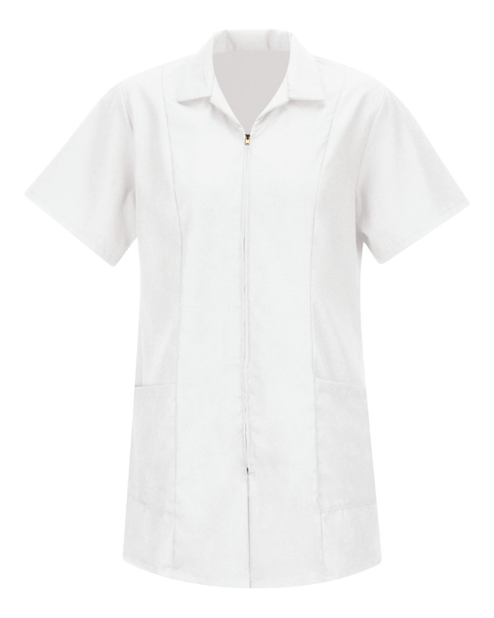 Women's Zip Front Smock - KP43 3