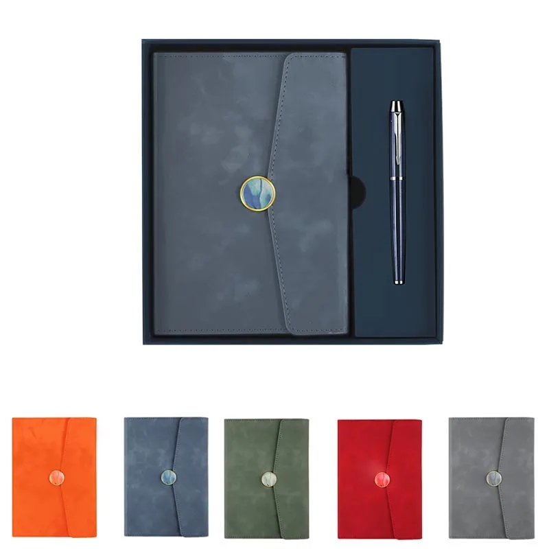 Soft Touch Notebook with Pen 2