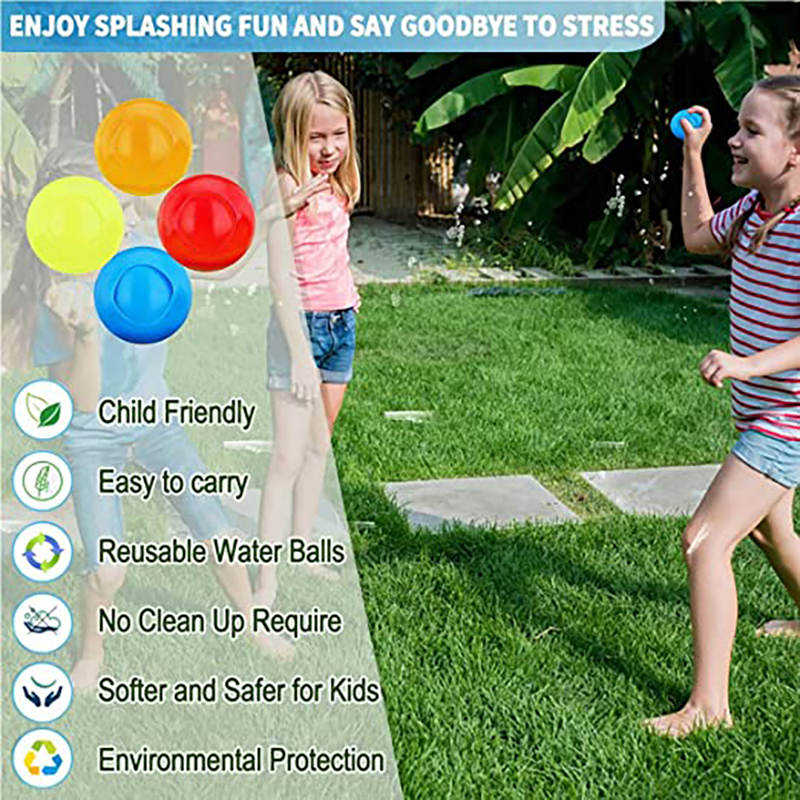 Reusable Water Bomb Splash Balls for Swimming Pools 5